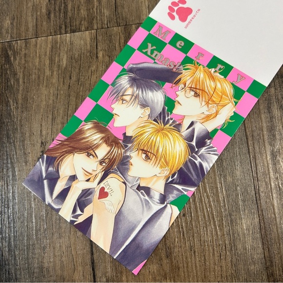 1997 Hanazakari: Hana To Yume Xmas 🎄 Post Cards and Note book - Picture 6 of 12